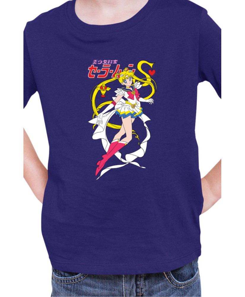 Детска Тениска Manga Japan Anime Comics Animation Sailor Moon V-38 Детска Тениска Manga Japan Anime Comics Animation Sailor Moon V-38