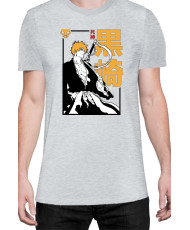 Мъжка Тениска Manga Japan Anime Comics Animation Bleach Shinigami