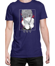 Мъжка Тениска Manga Japan Anime Comics Animation Chainsaw Man Hunter Leader
