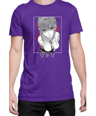Мъжка Тениска Manga Japan Anime Comics Animation Chainsaw Man Hunter Leader