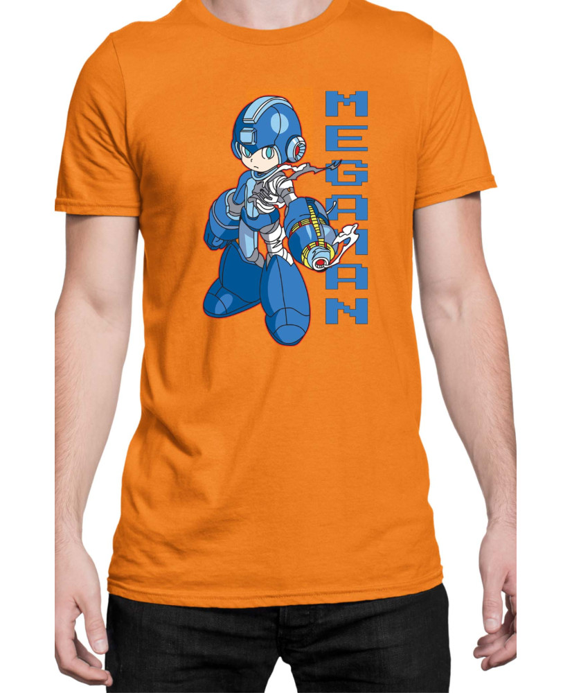 Мъжка Тениска Manga Japan Anime Comics Animation Mega Man