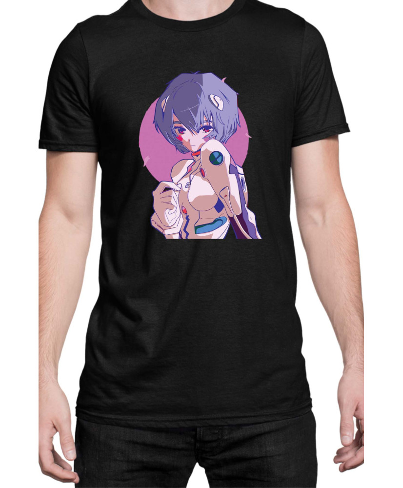 Мъжка Тениска Manga Japan Anime Comics Animation Neon Genesis Evangelion Ayanami Plugsuit