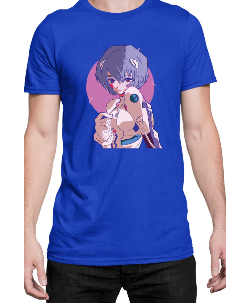 Мъжка Тениска Manga Japan Anime Comics Animation Neon Genesis Evangelion Ayanami Plugsuit