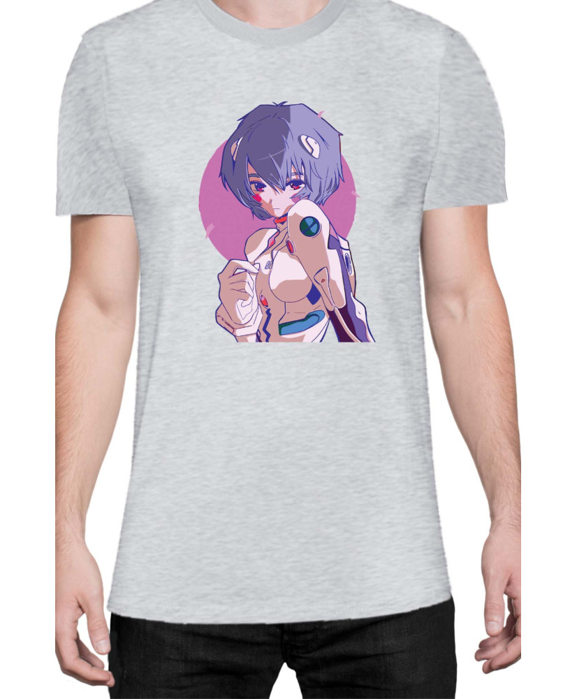 Мъжка Тениска Manga Japan Anime Comics Animation Neon Genesis Evangelion Ayanami Plugsuit