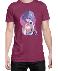 Мъжка Тениска Manga Japan Anime Comics Animation Neon Genesis Evangelion Ayanami Plugsuit