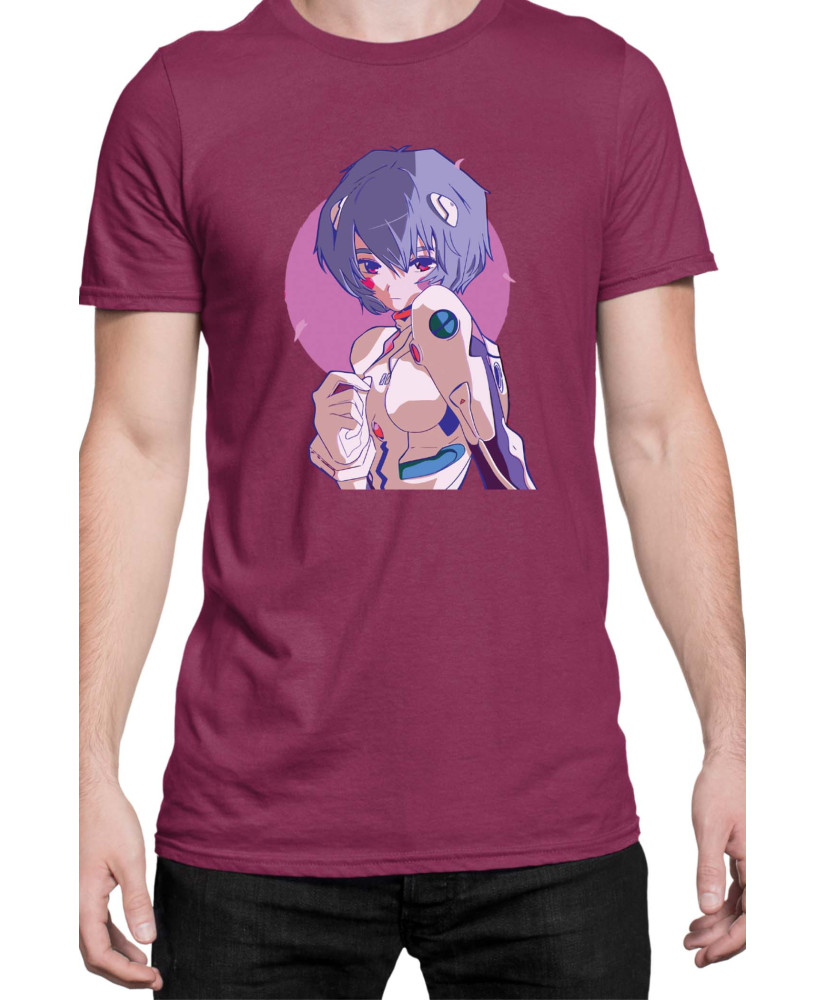 Мъжка Тениска Manga Japan Anime Comics Animation Neon Genesis Evangelion Ayanami Plugsuit