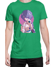 Мъжка Тениска Manga Japan Anime Comics Animation Neon Genesis Evangelion Ayanami Plugsuit