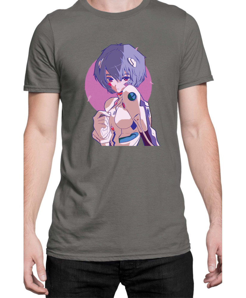 Мъжка Тениска Manga Japan Anime Comics Animation Neon Genesis Evangelion Ayanami Plugsuit