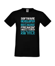 Мъжка тениска Software Developer Job
