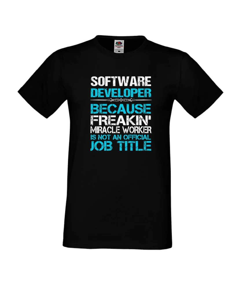 Мъжка тениска Software Developer Job
