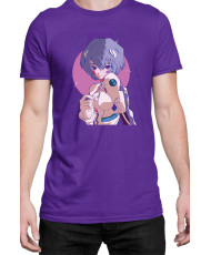 Мъжка Тениска Manga Japan Anime Comics Animation Neon Genesis Evangelion Ayanami Plugsuit
