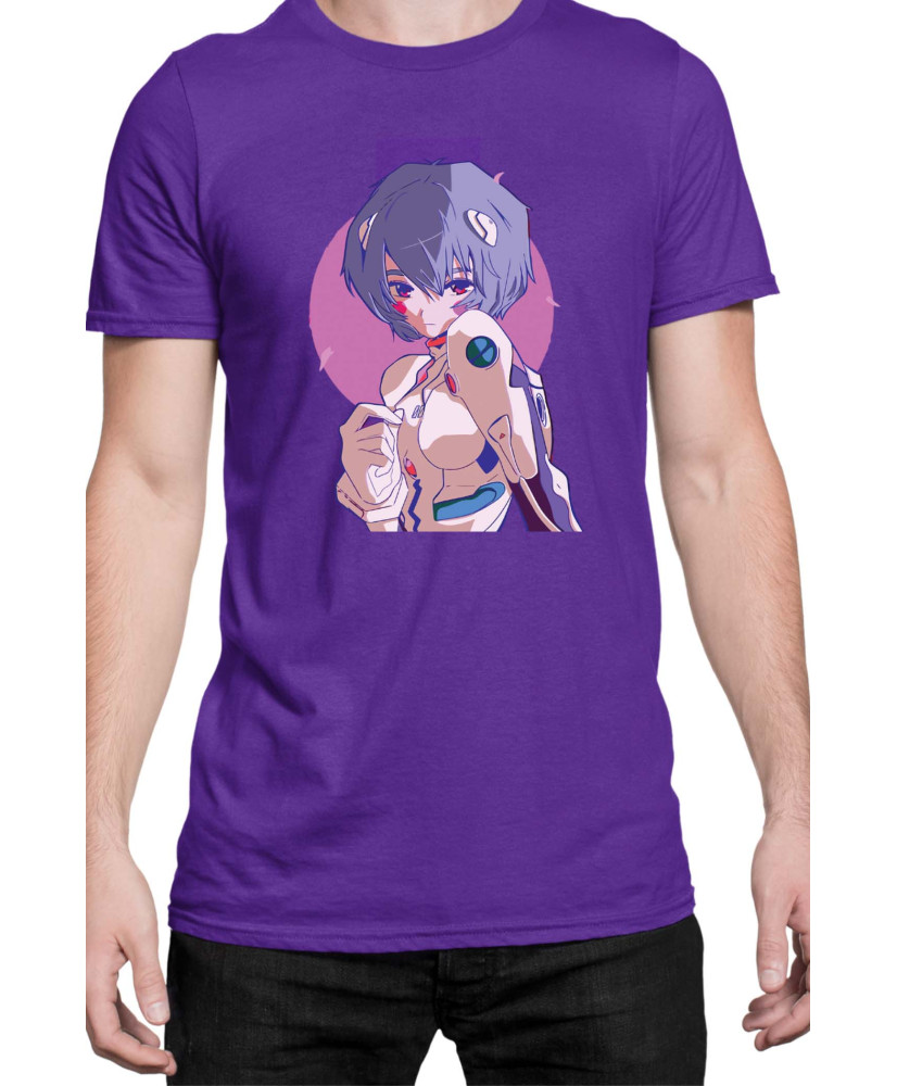 Мъжка Тениска Manga Japan Anime Comics Animation Neon Genesis Evangelion Ayanami Plugsuit