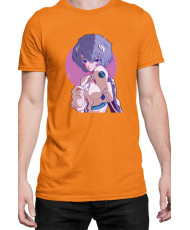 Мъжка Тениска Manga Japan Anime Comics Animation Neon Genesis Evangelion Ayanami Plugsuit