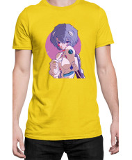 Мъжка Тениска Manga Japan Anime Comics Animation Neon Genesis Evangelion Ayanami Plugsuit
