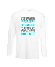 Мъжка тениска Software Developer Job