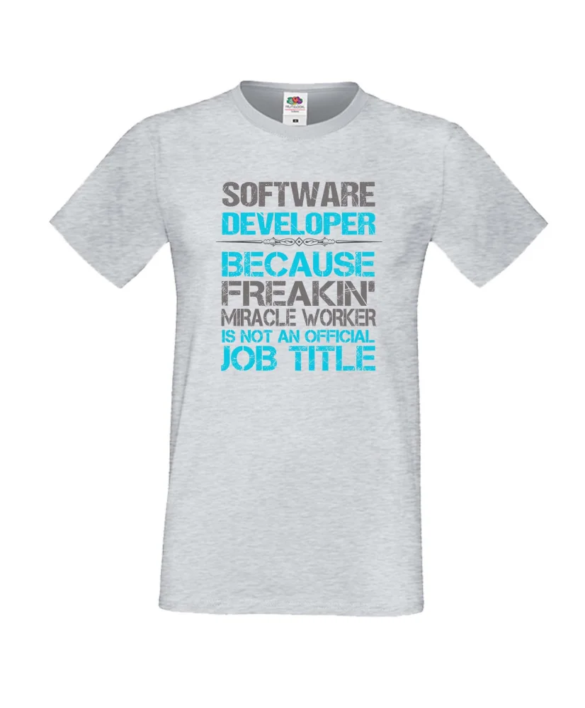 Мъжка тениска Software Developer Job