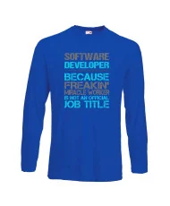 Мъжка тениска Software Developer Job