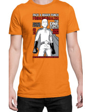 Мъжка Тениска Manga Japan Anime Comics Animation One Punch Man Caped Baldy V-48