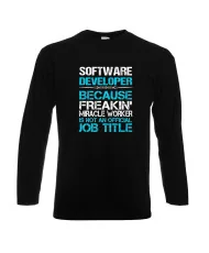 Мъжка тениска Software Developer Job