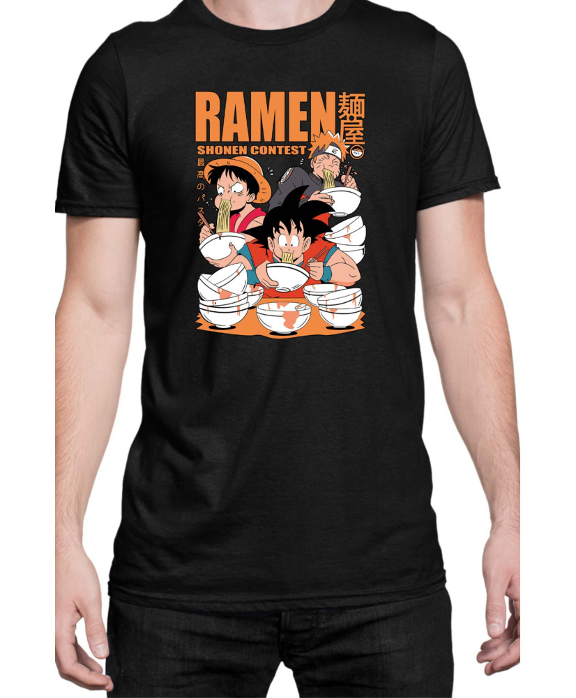 Мъжка Тениска Manga Japan Anime Comics Animation Ramen Shonen Contest