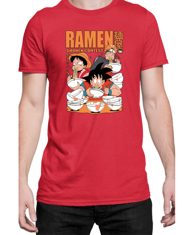 Мъжка Тениска Manga Japan Anime Comics Animation Ramen Shonen Contest