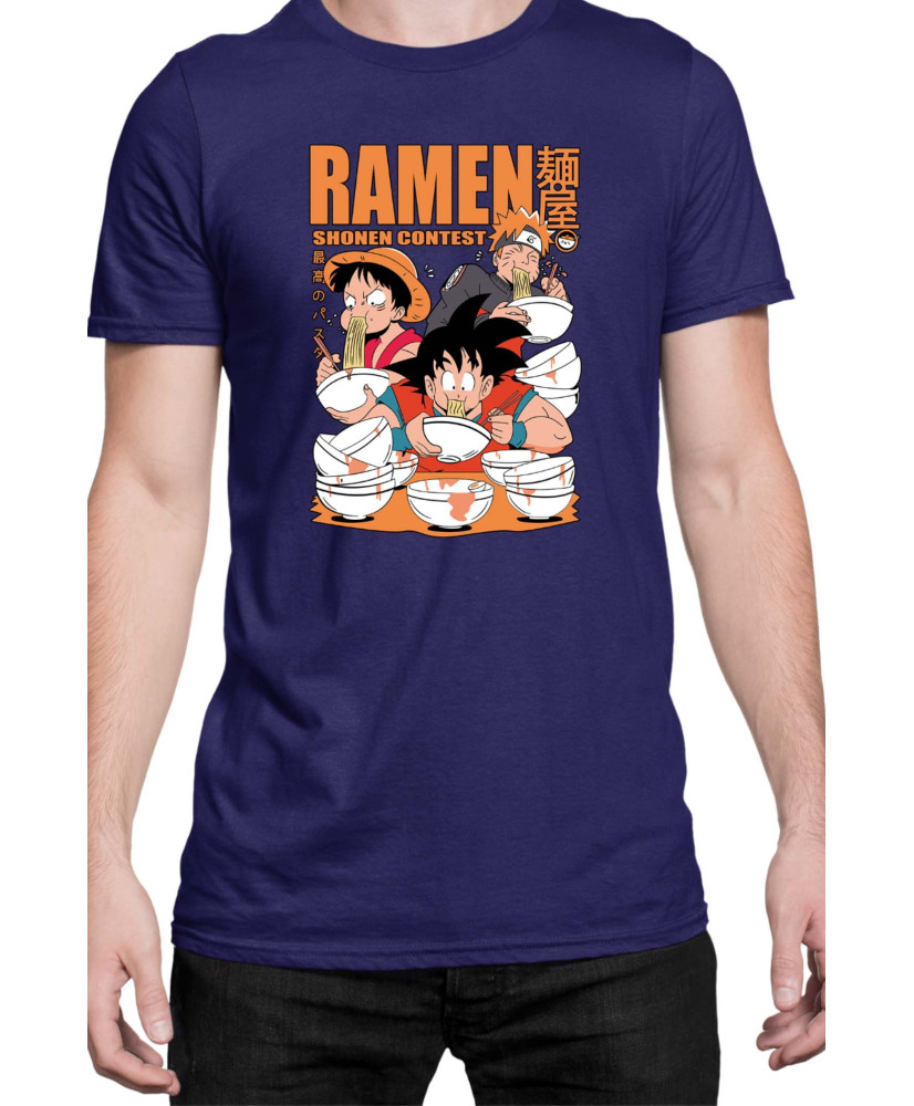 Мъжка Тениска Manga Japan Anime Comics Animation Ramen Shonen Contest