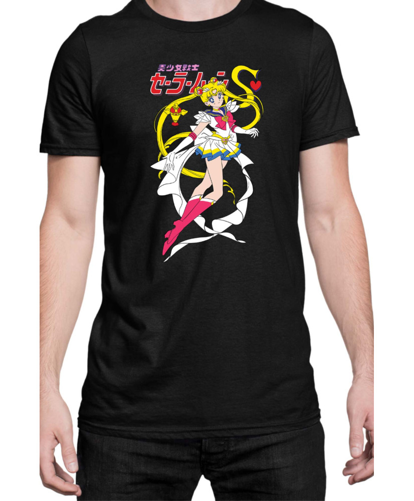 Мъжка Тениска Manga Japan Anime Comics Animation Sailor Moon V-38