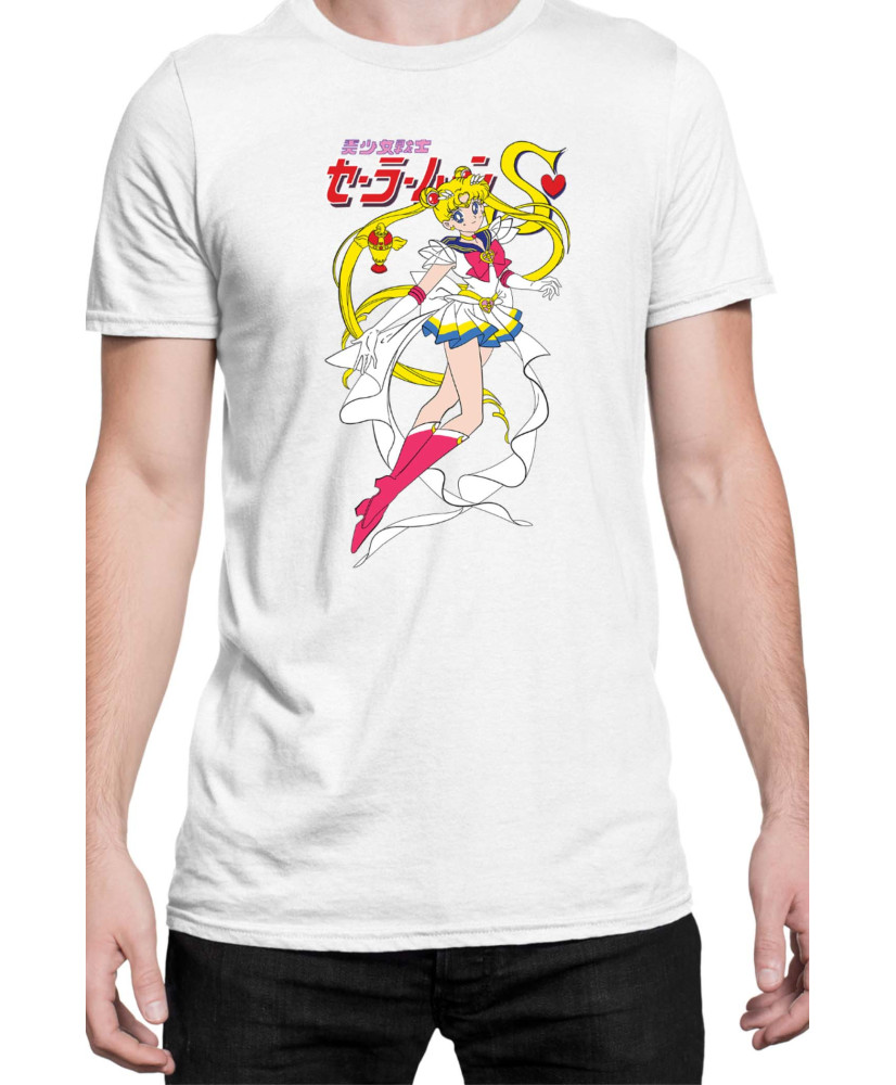 Мъжка Тениска Manga Japan Anime Comics Animation Sailor Moon V-38