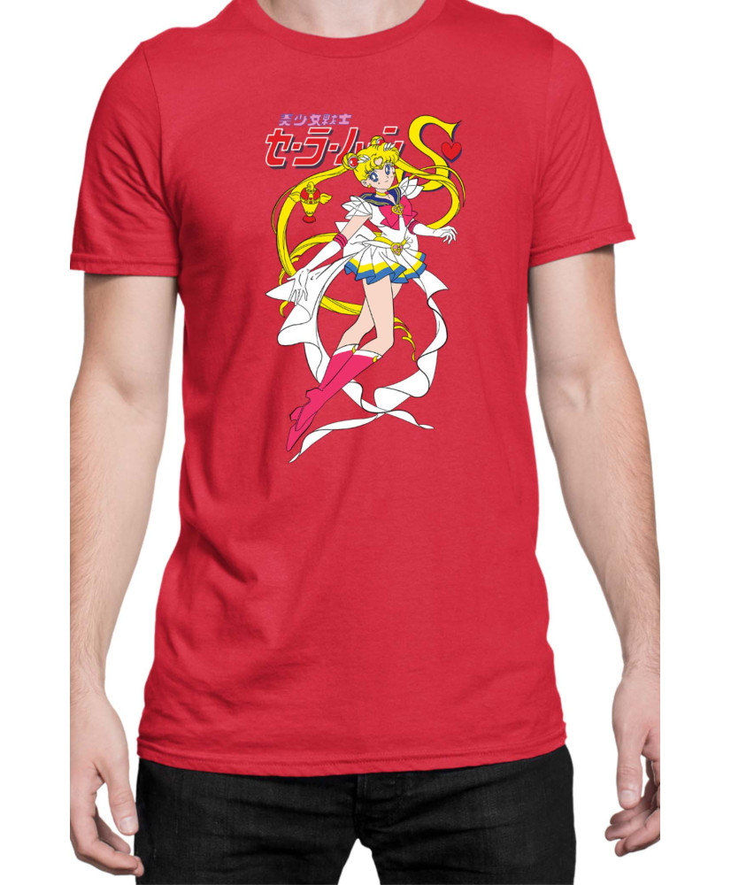 Мъжка Тениска Manga Japan Anime Comics Animation Sailor Moon V-38
