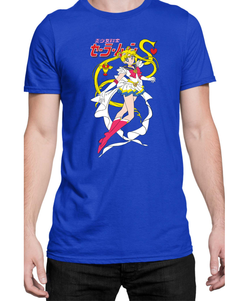 Мъжка Тениска Manga Japan Anime Comics Animation Sailor Moon V-38