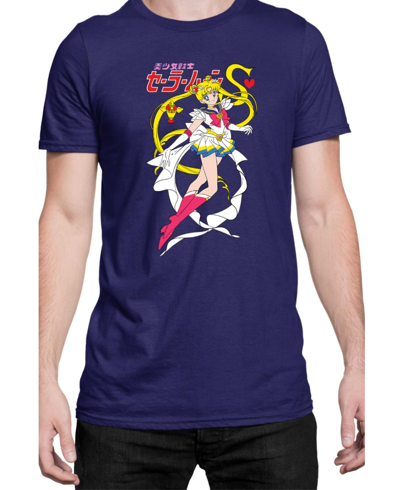 Мъжка Тениска Manga Japan Anime Comics Animation Sailor Moon V-38