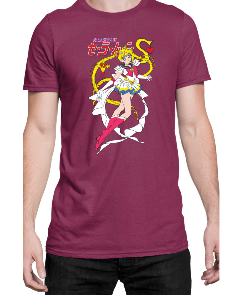 Мъжка Тениска Manga Japan Anime Comics Animation Sailor Moon V-38