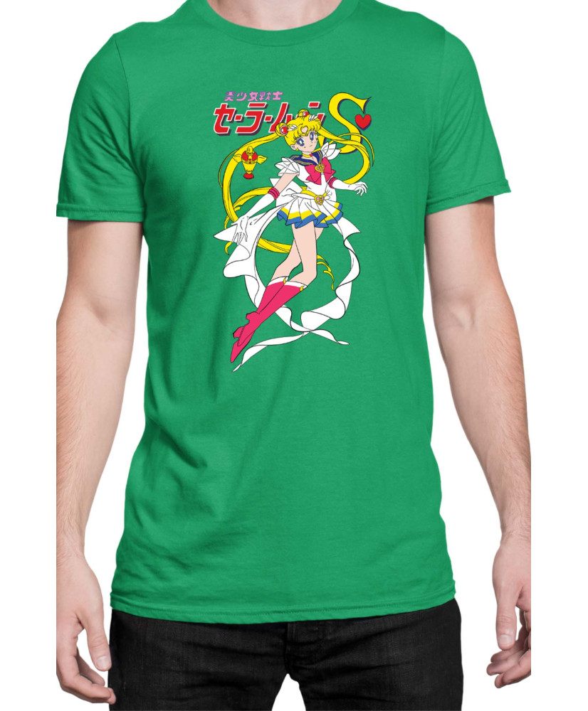 Мъжка Тениска Manga Japan Anime Comics Animation Sailor Moon V-38