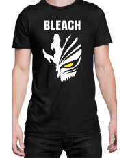 Мъжка Тениска Manga Japan Anime Comics Animation Bleach Hollow Mask Ichigo