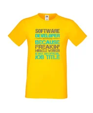 Мъжка тениска Software Developer Job