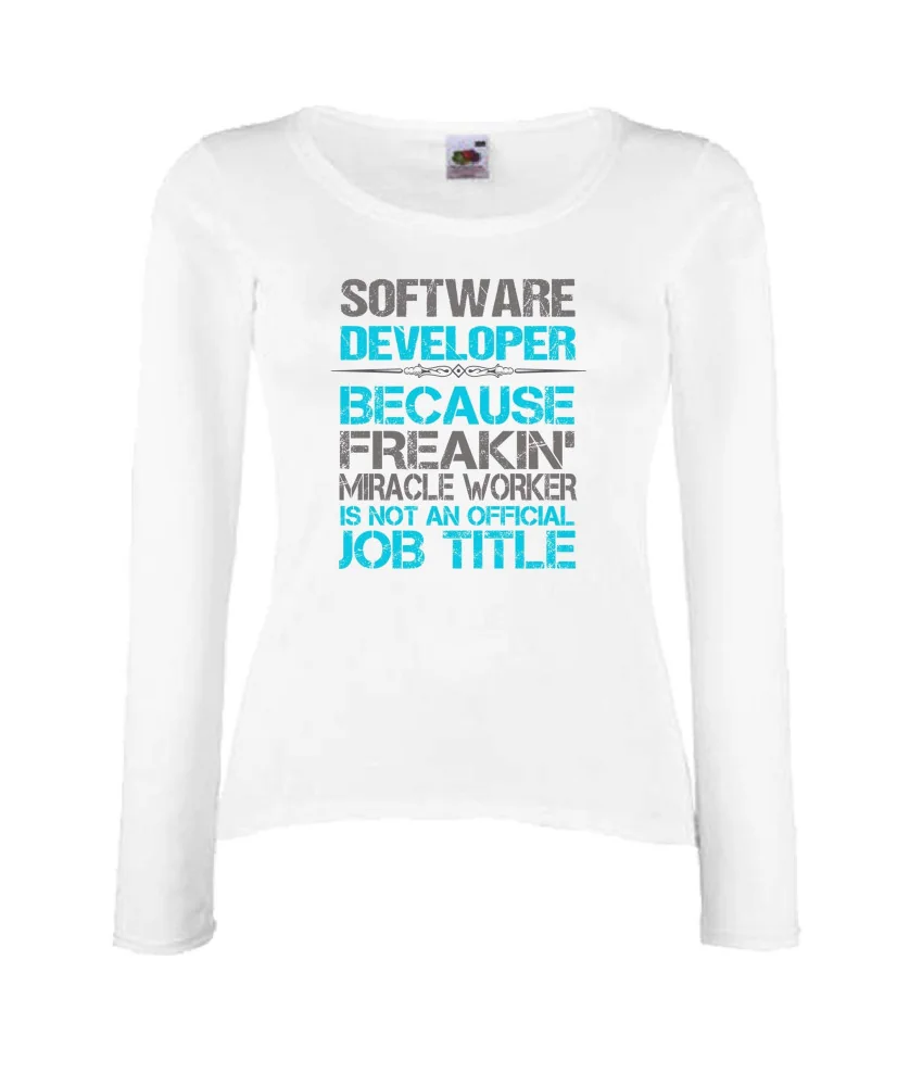 Дамска тениска Software Developer Job Дамска тениска Software Developer Job