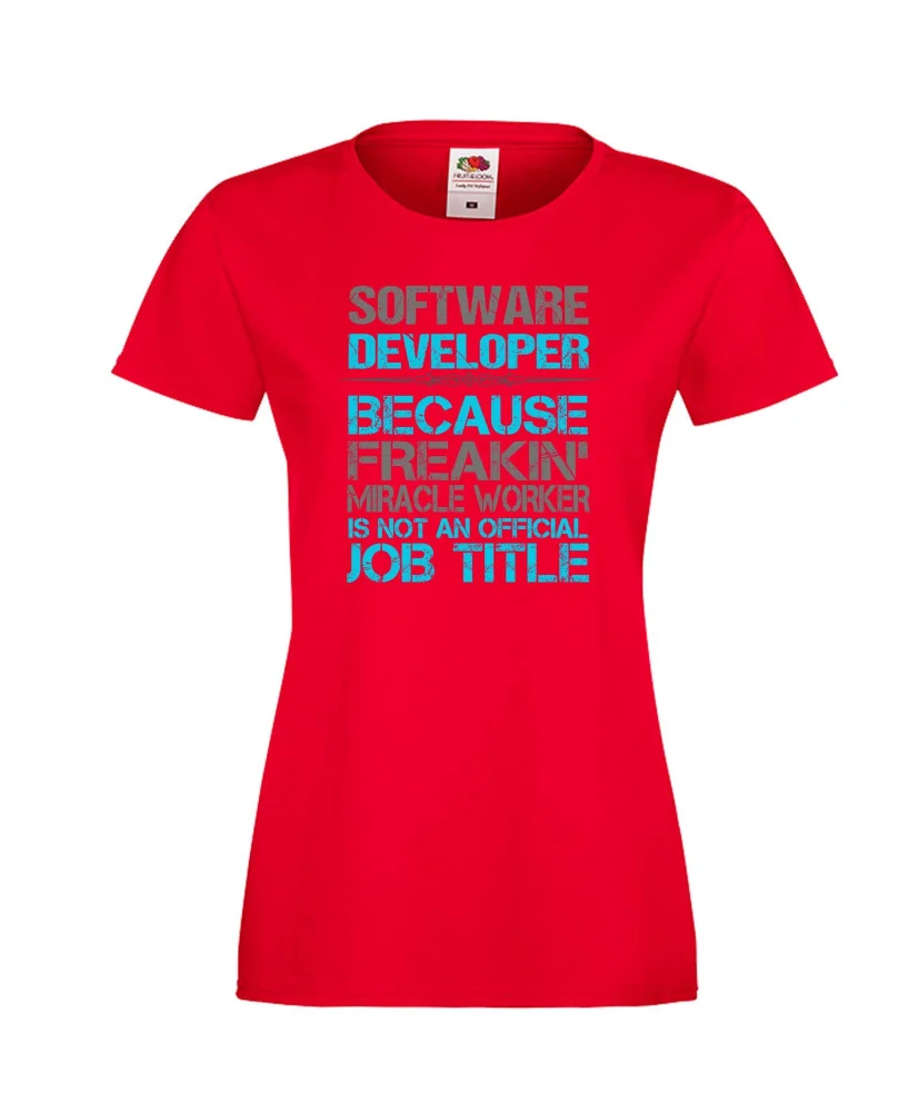 Дамска тениска Software Developer Job Дамска тениска Software Developer Job