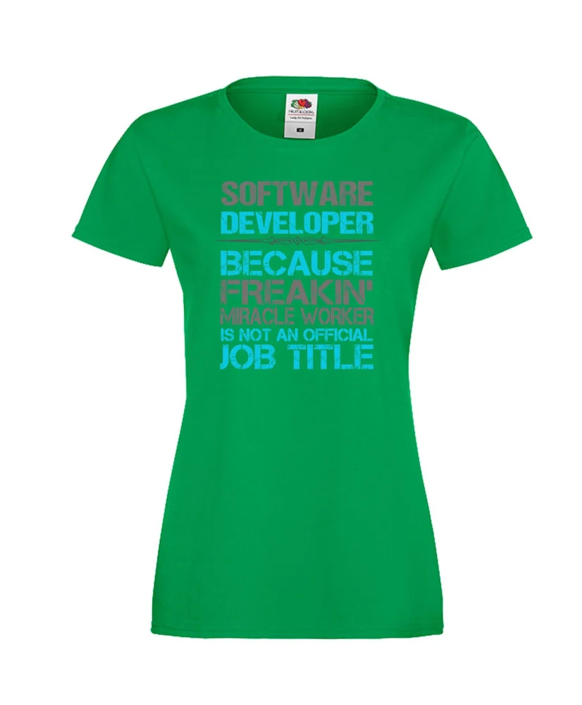 Дамска тениска Software Developer Job Дамска тениска Software Developer Job
