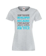 Дамска тениска Software Developer Job