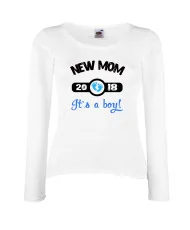 Дамска тениска New MOM 2018 boy