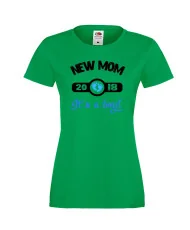 Дамска тениска New MOM 2018 boy