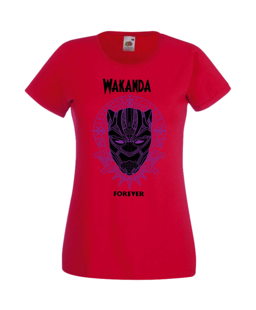 Дамска Тениска Avengers Wacanda Forever