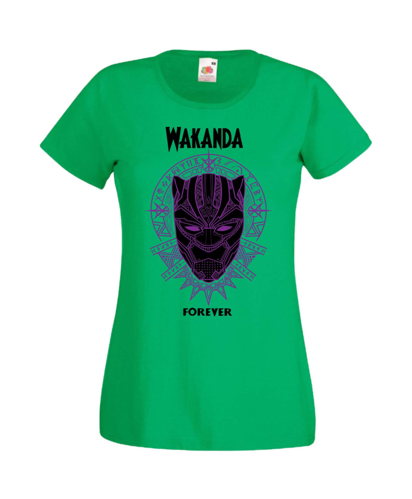 Дамска Тениска Avengers Wacanda Forever