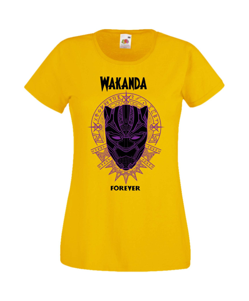 Дамска Тениска Avengers Wacanda Forever