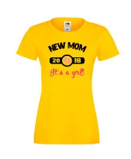 Дамска тениска New MOM 2018 girl