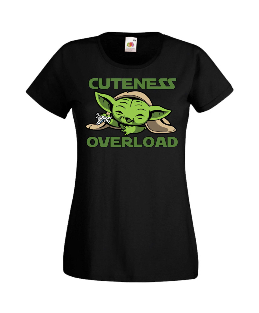 Дамска Тениска Star Wars Baby Yoda 2 Дамска Тениска Star Wars Baby Yoda 2