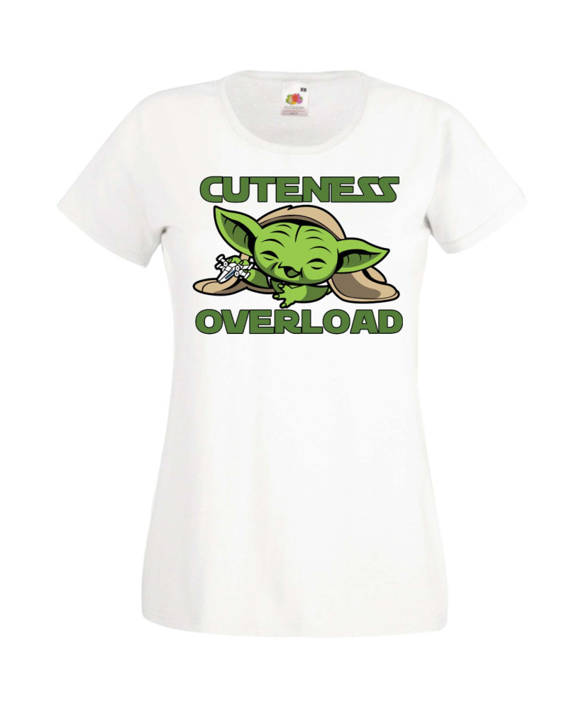 Дамска Тениска Star Wars Baby Yoda 2 Дамска Тениска Star Wars Baby Yoda 2