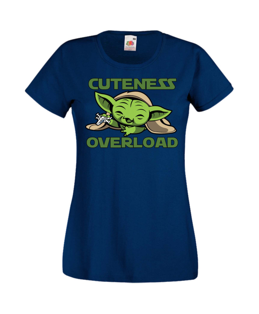 Дамска Тениска Star Wars Baby Yoda 2 Дамска Тениска Star Wars Baby Yoda 2