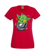 Дамска Тениска Star Wars Baby Yoda 3