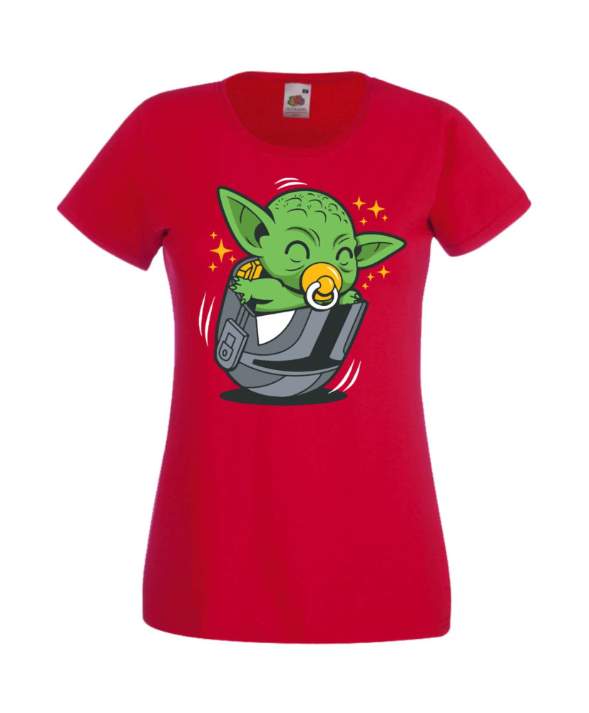 Дамска Тениска Star Wars Baby Yoda 3